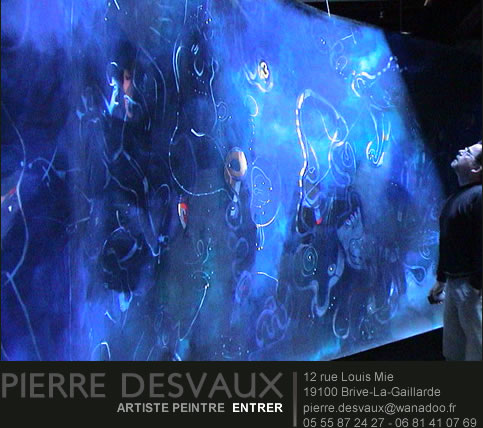 Pierre Desvaux - stage de peinture